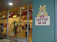 Coffee Bear Coffee House, Outside
