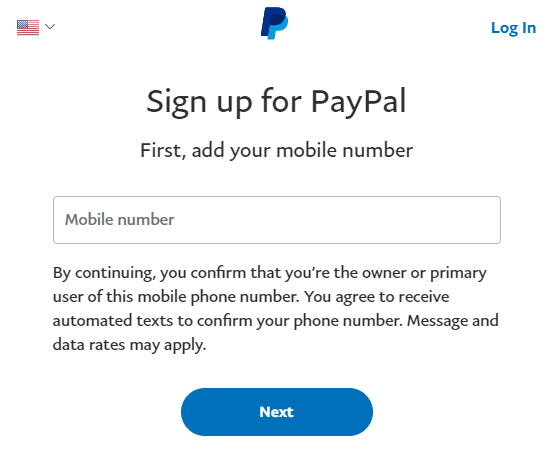 Create a Personal PayPal Account