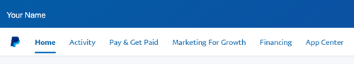 Your PayPal account